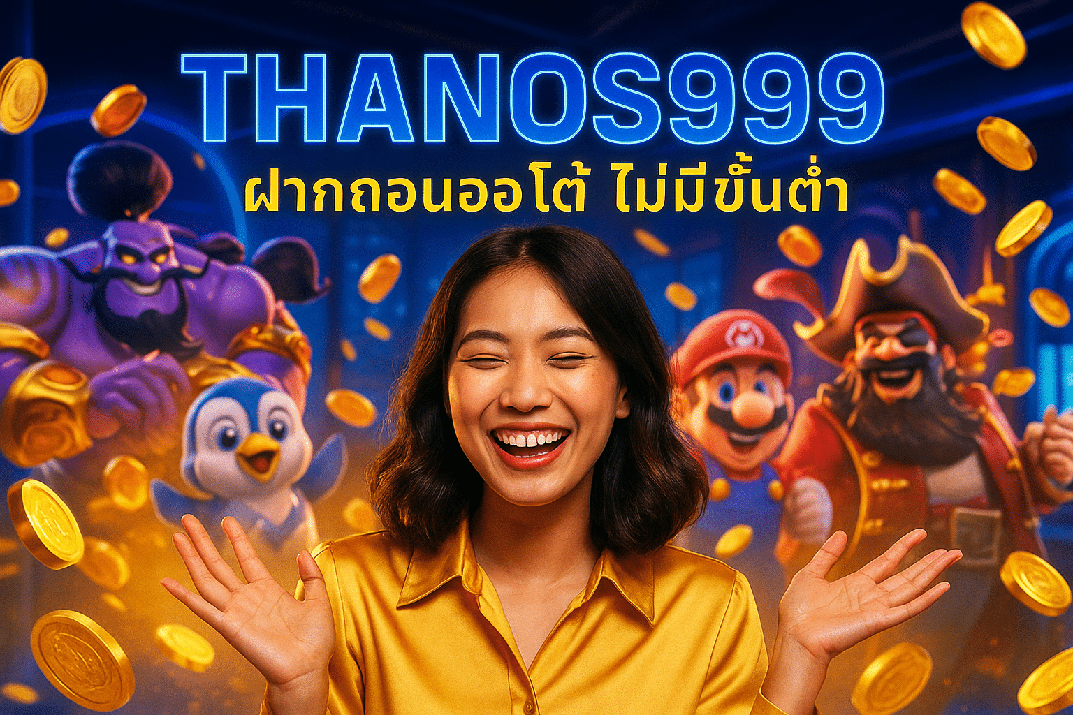 THANOS999 ฝากถอนออโต้ ไม่มีขั้นต่ำ