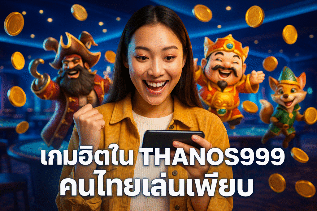 เกมฮิตใน THANOS999 คนไทยเล่นเพียบ