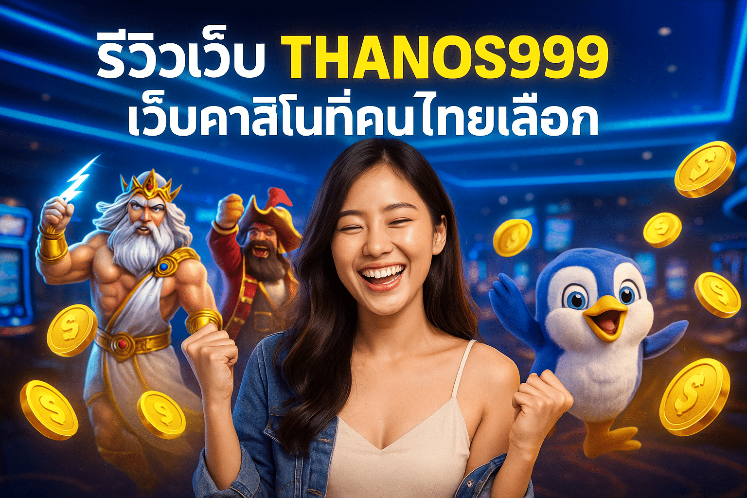 รีวิวเว็บ THANOS999 เว็บคาสิโนที่คนไทยเลือก