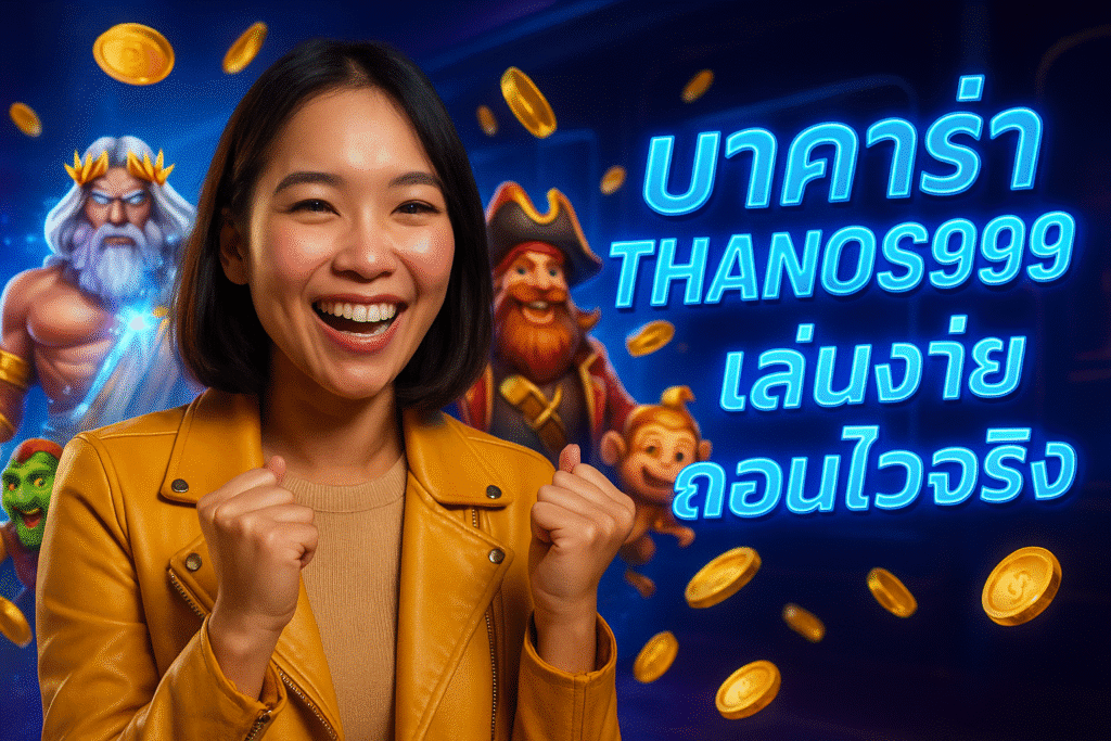 บาคาร่า THANOS999 เล่นง่าย ถอนไวจริง