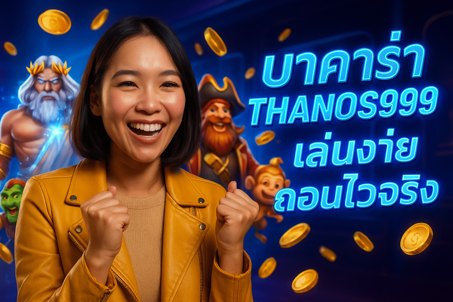 บาคาร่า THANOS999 เล่นง่าย ถอนไวจริง