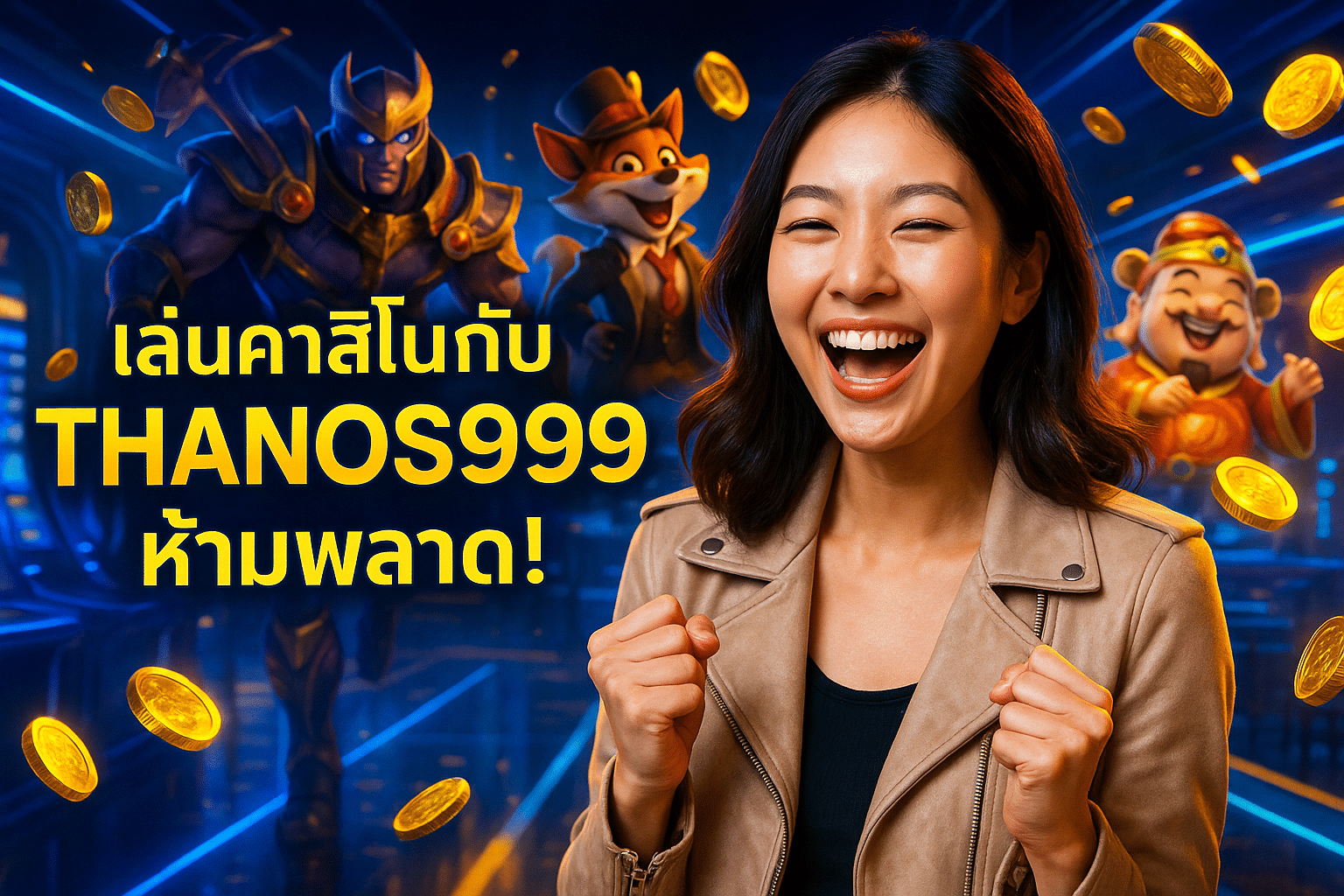 เล่นคาสิโนกับ THANOS999 ห้ามพลาด!